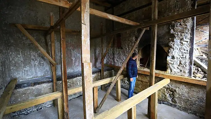 Tarihi konakta cehennemlik kanalları bulundu