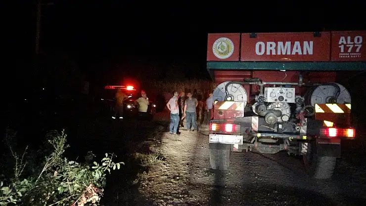 Tarım Arazisinde Çıkan Yangın Büyümeden Söndürüldü