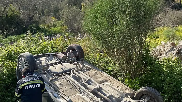 Tek taraflı Kazada 1 Kişi Yaralandı