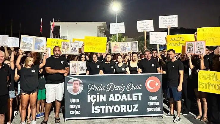 Teknedeki kavgada hayatını kaybeden Arda Deniz Onat için yürüyüş yapıldı