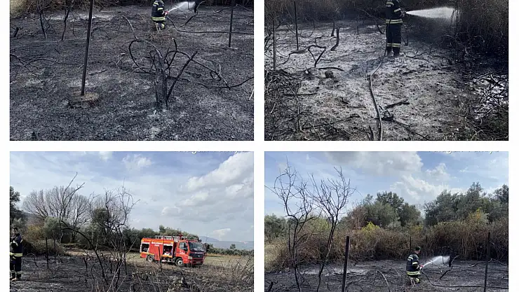 Temizlik ateşi yangına dönüştü