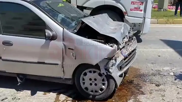Trafik Kazasında 1 Kişi Ağır Yaralandı