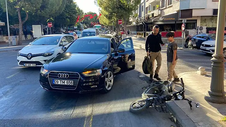 Trafik Kazasında 1 Kişi Yaralandı