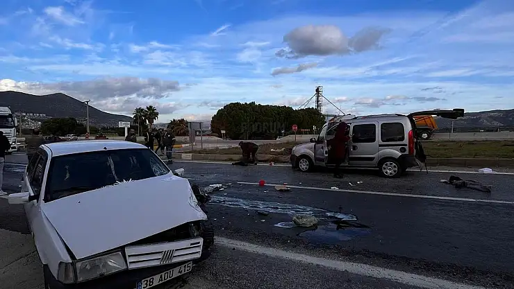Trafik Kazasında 1 Kişi Yaralandı