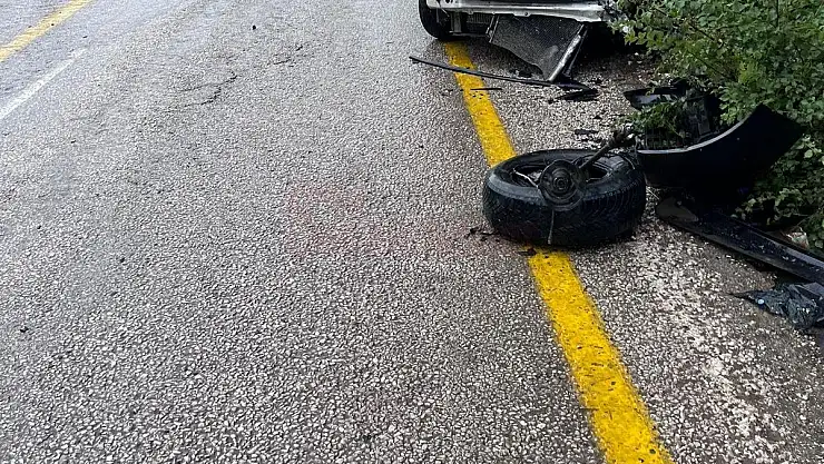 Trafik Kazasında 2 Kişi Yaralandı