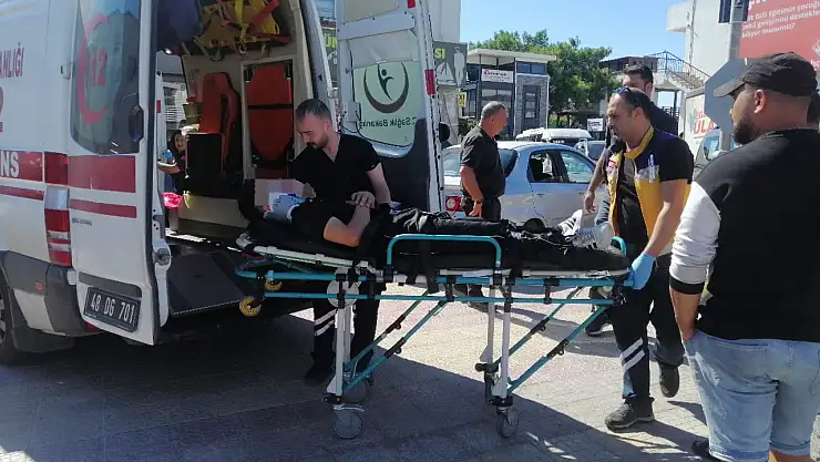 trafik kazasında bir kişi yaralandı
