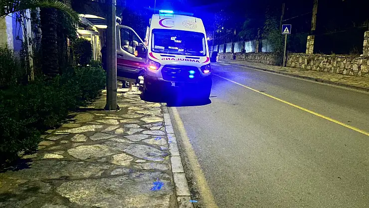 Trafik kazasında motorsiklet sürücüsü yaralandı!