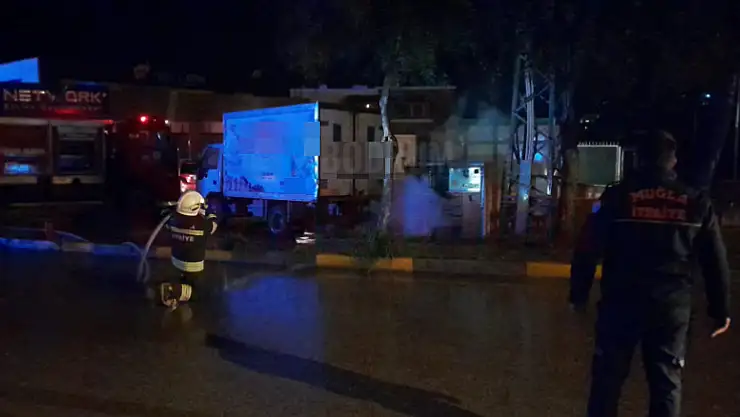 Trafo Yangını Çevrede Korku ve Panik Yarattı