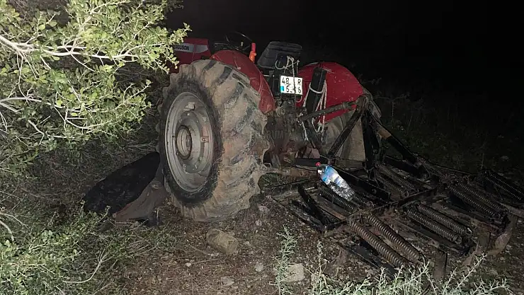 Traktör Kazasında 1 Kişi Hayatını Kaybetti