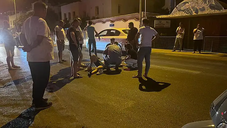Tümseği Fark Etmeyince Düşüp Yaralandı