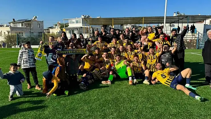 Turgutreis Spor 1. Amatör Ligin Şampiyonu Oldu