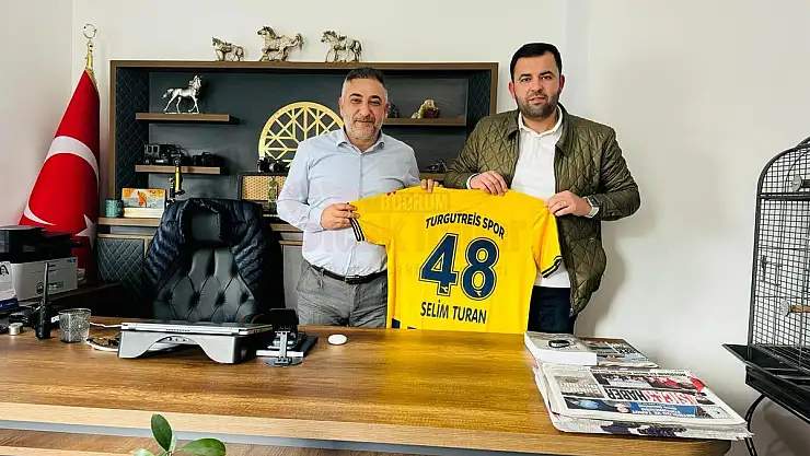 Çağanlar Yapı Turgutreis Spor Kulübü Başkanı Melih Aydoğan'dan Anlamlı Ziyaret