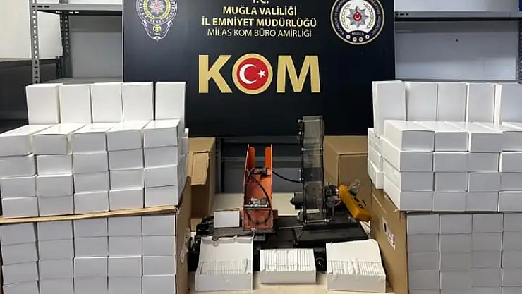 Tütün kaçakçılığına büyük darbe !