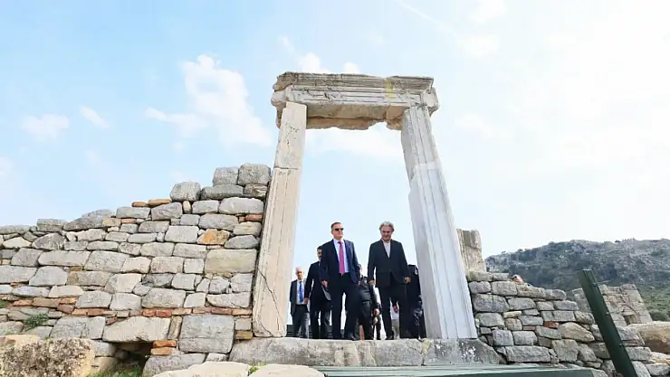 Vali Akbıyık'tan Kaunos'a Ziyaret