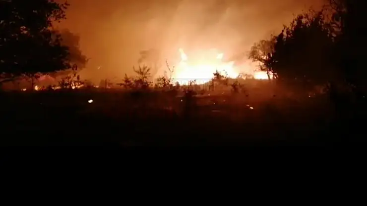 Yalıkavak Gökçebel'de Yangın Başladı