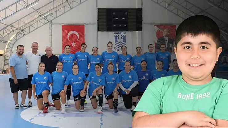 Yalıkavak Kadın Hentbol Takımı'ndan Eymen'e 50 Bin TL'lik Destek