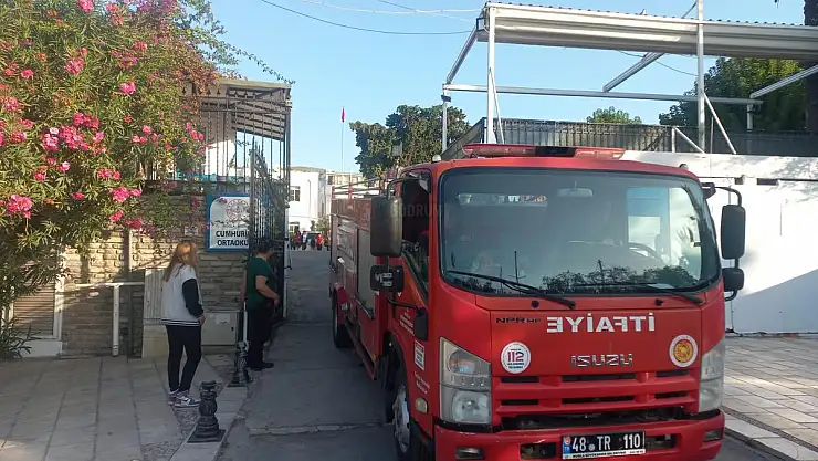 Yangın İhbarı Asılsız Çıktı