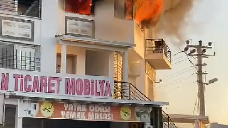 Yangın Maddi Hasarla Atlatıldı