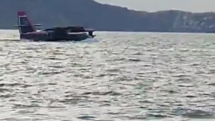 Yangın Uçağı Arıza Yaptı