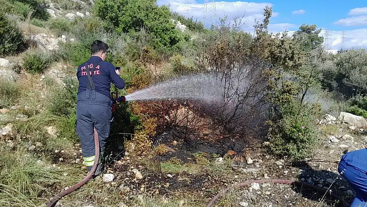 Yangın Vatandaşlar Tarafından Söndürüldü