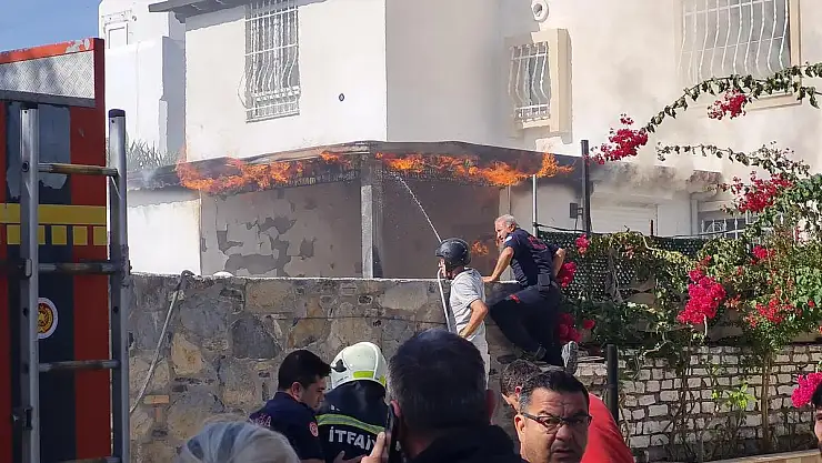 Yangında Olası Facianın Eşiğinden Dönüldü
