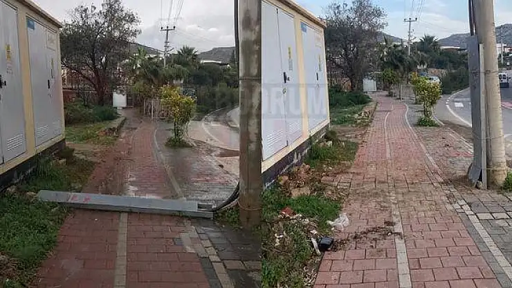 Yaptığımız Haber Üzerine Kablolar Yer Altına Alındı
