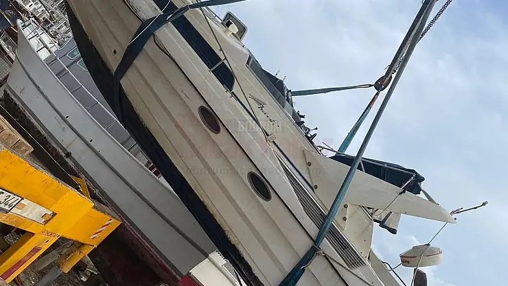 Yarıya Kadar Suya Batan Tekne buKurtarıldı
