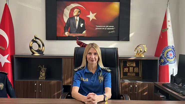 Yatağan'ın ilk kadın emniyet müdürü görevine başladı
