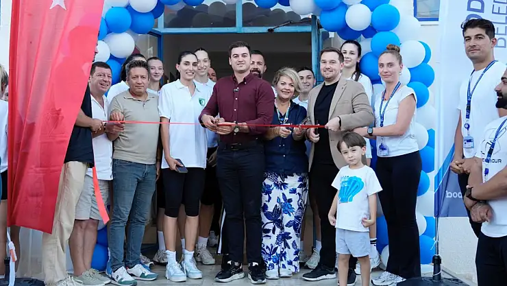 Yenilenen Binnaz Karakaya fitness merkezi hizmete açıldı