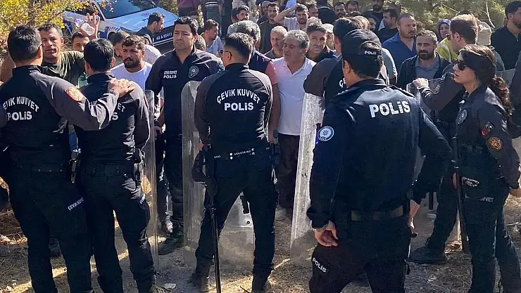 Yıkım Anında Gerginlikler Yaşandı