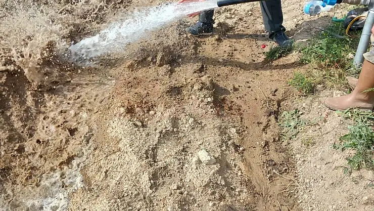 YK Enerji, Milas'ta bin dönümlük tarım arazisinin sulama sorununu çözdü