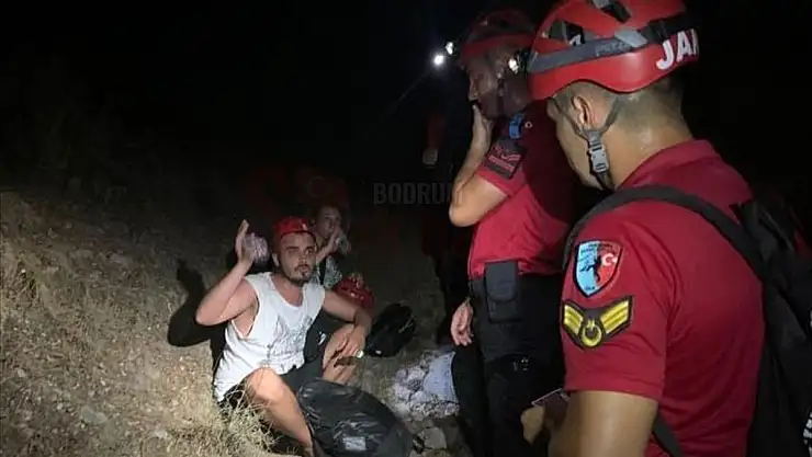 Yürüyüş yaparken kaybolan 2 kişi bulundu