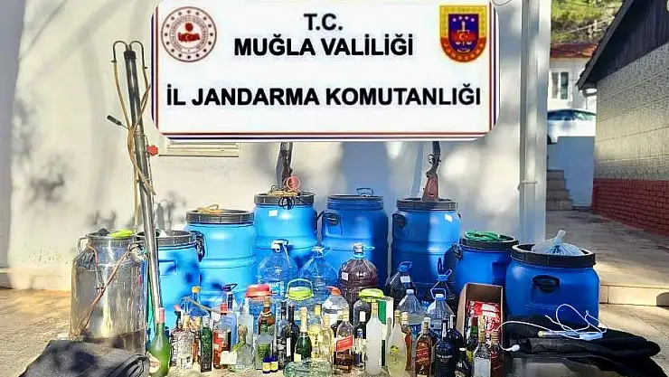 Yüzlerce Litre Sahte ve Kaçak Alkol Ele Geçirildi