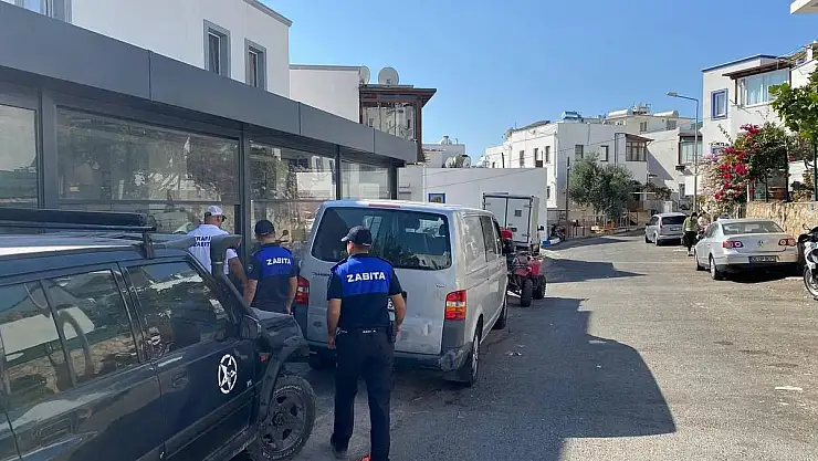 Zabıta ve Polisten Ortak Çalışma