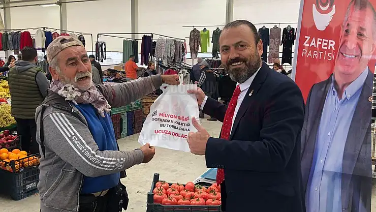 Zafer Partisi Bodrum İlçe, Turgutreis Pazarında Vatandaşlarla Buluştu