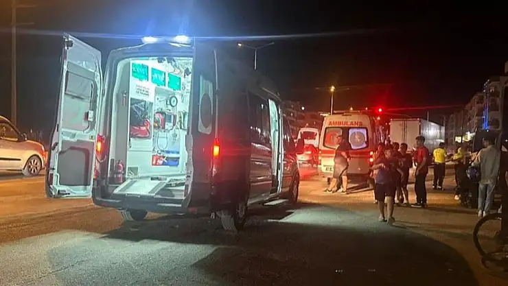 Zincirleme trafik kazası ! 4 yaralı !