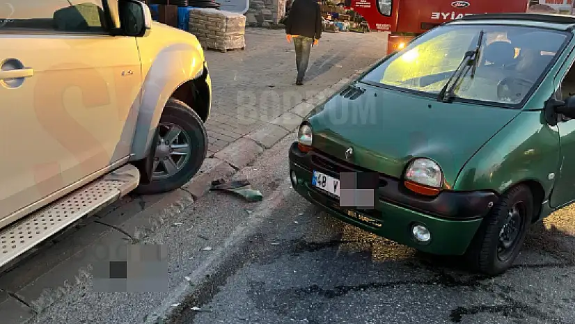 Aşırı Alkollü Sürücü Yan Yatan Aracında Yaralandı