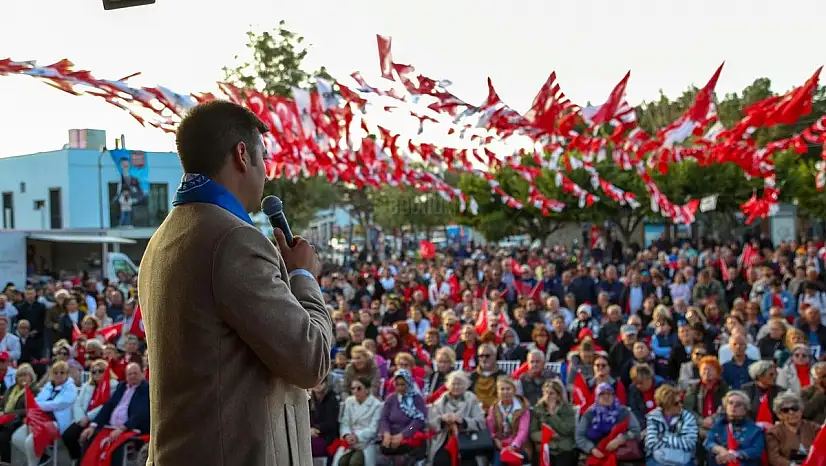 Başkan Adayı Mandalinci Yalıkavak Mitinginde Konuştu