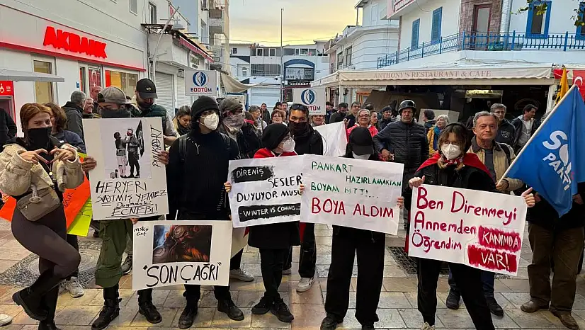 Bodrum'da Ekrem İmamoğlu'na Gözaltı Protestosu: Yüzlerce Kişi Sokaklara Döküldü