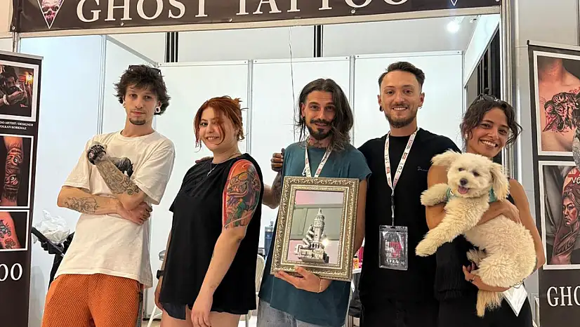 Bodrumlu dövme sanatçılarından 2'ncilik başarısı !