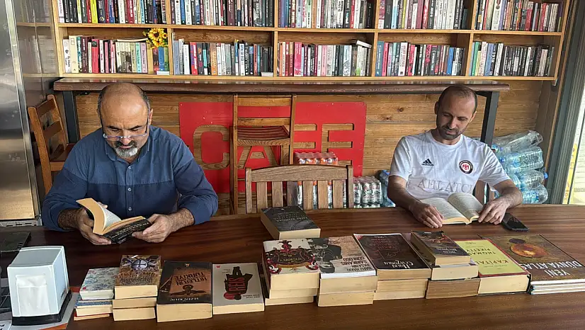 Büfede kitap kokusu Bodrumlu esnaftan örnek kütüphane girişimi