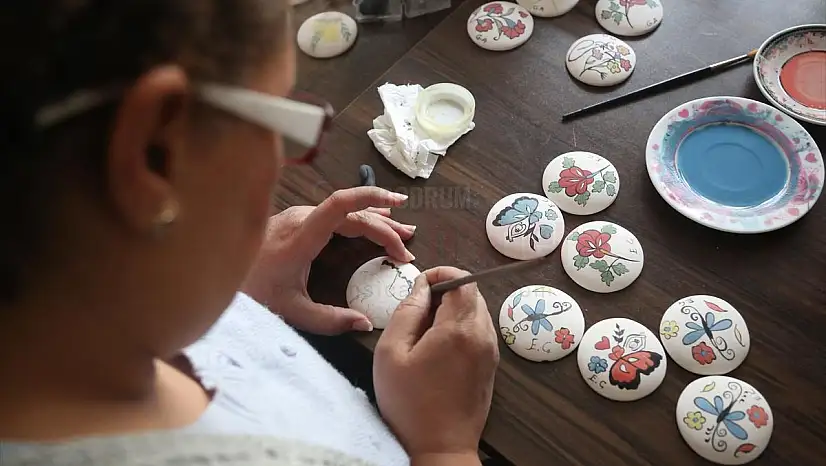 El Emeği Ürün Üreten Kadınlardan Aile Ekonomisine Destek