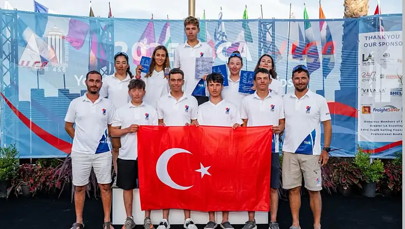 Genç yelkenciler Bodrum'dan dünya zirvesine yelken açtı