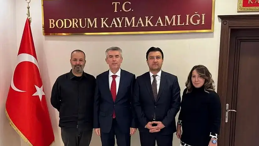 Karya Otomobil Sporları Kulübü'nden Kaymakam Ali Sırmalı'ya ziyaret
