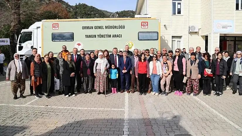 Köylerde yangın bilinci güçleniyor