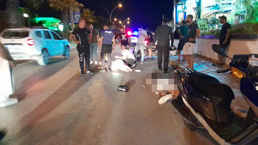 Motosiklet Yayaya Çarptı, Kazada 1'i Ağır 2 Kişi Yaralandı