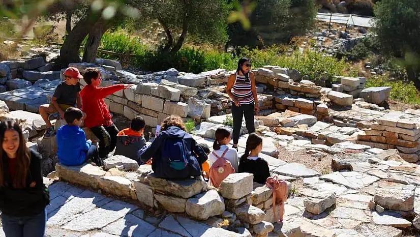 Pedasa antik kenti'nde öğrenciler tarih ve doğayla buluştu
