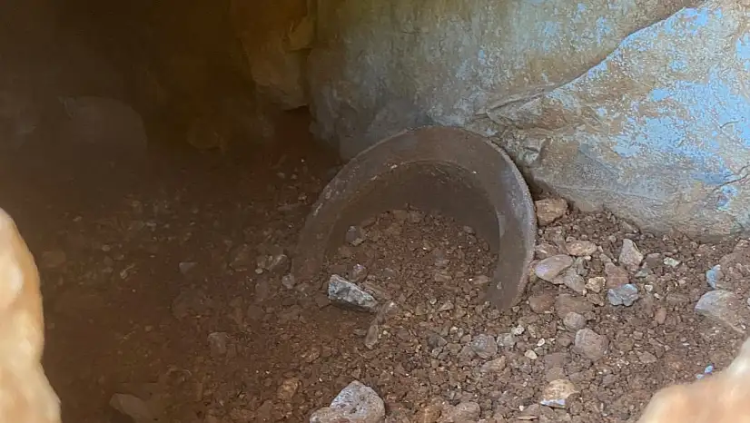 Su deposu çalışmalarında tarihi eserler bulundu !