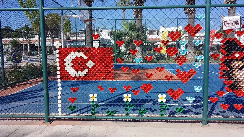 Turgutreis'te yaza merhaba etkinliği: çocuklar sanatla buluştu