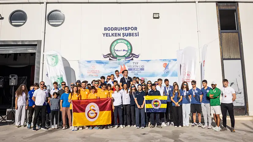 TYF yelken ligi ILCA 2. ayak yıldızlar kupası Bodrum'da tamamlandı